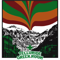 telluride green room dispensary logo